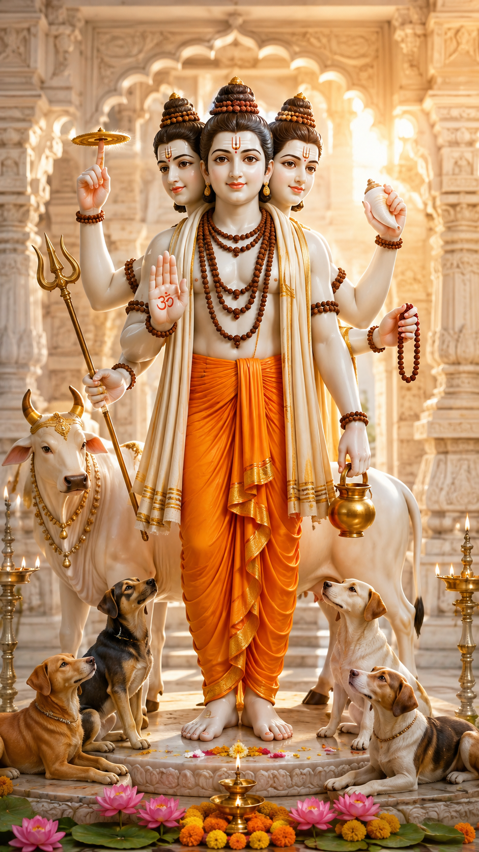 Shri Datta — Temple Sanctum